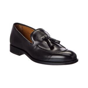 Antonio Maurizi Leather Loafer, Black